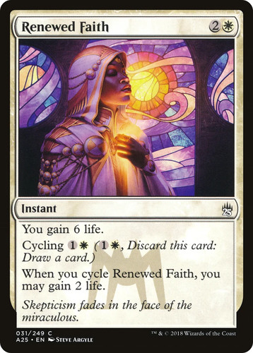 Renewed faith masters - [masters, 25]